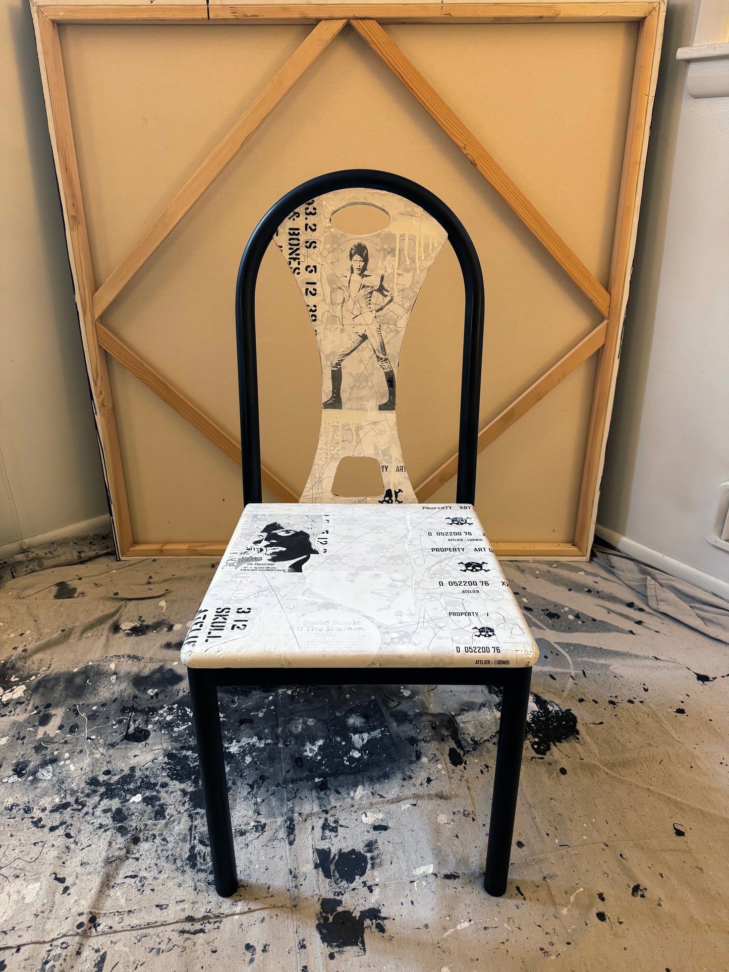 David Bowie Cafe Table + Chairs
