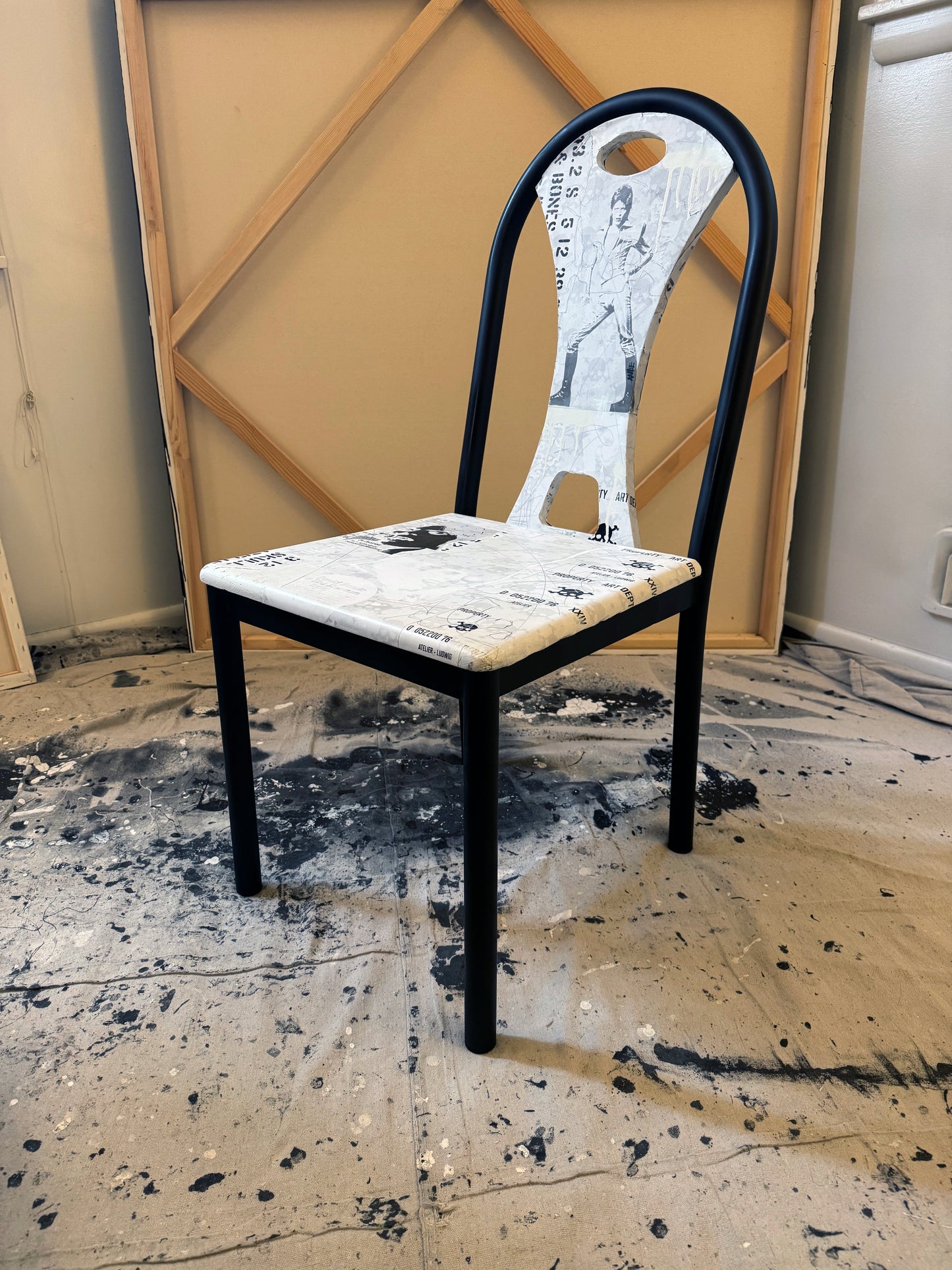 David Bowie Cafe Table + Chairs