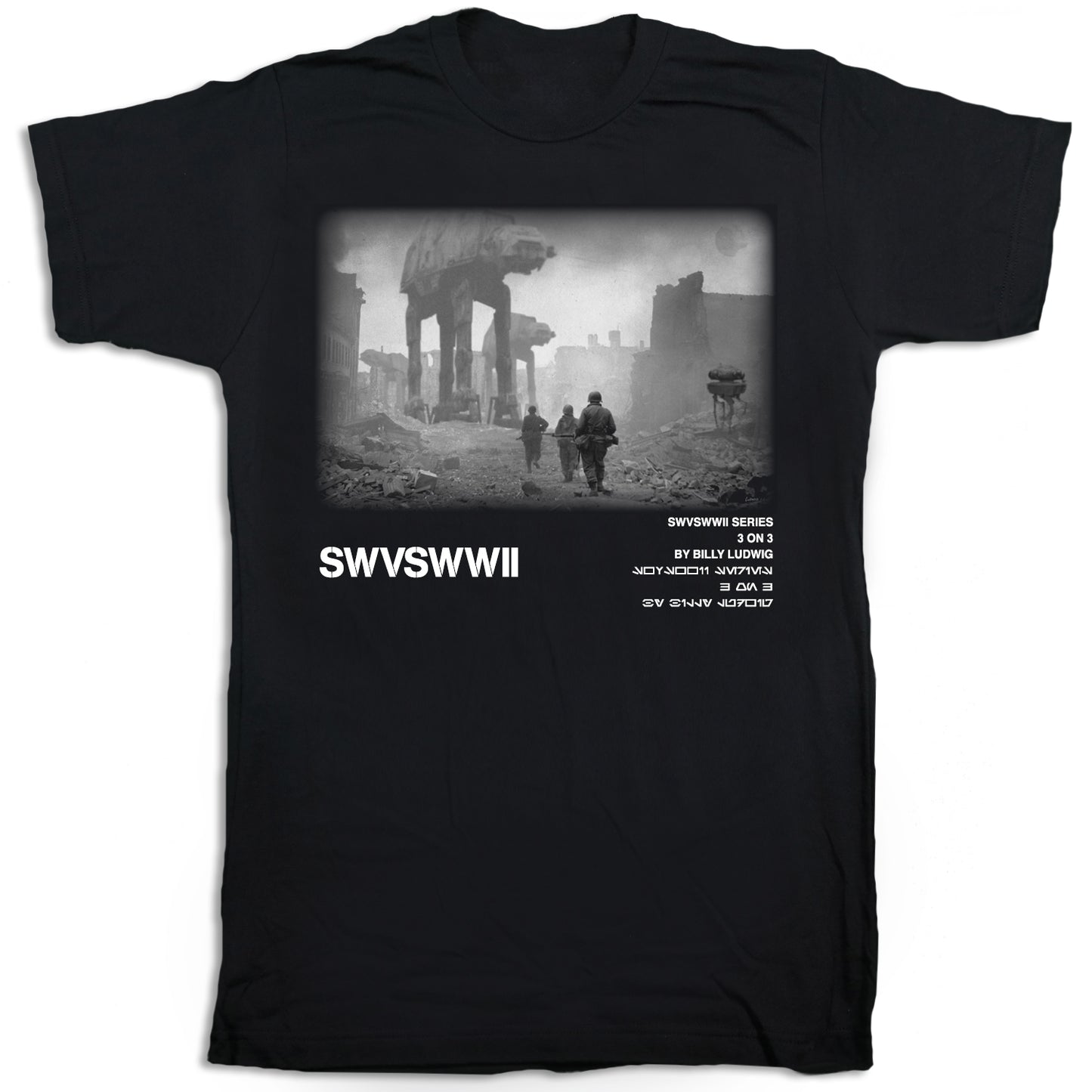 3 on 3 T-shirt