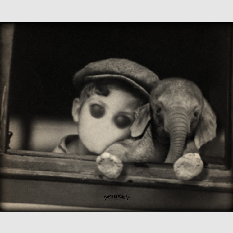 Adam's Elephant - 8 x 10 - Thirteenth Floor