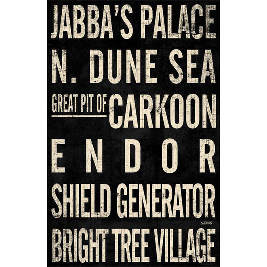 Episode VI Subway Sign