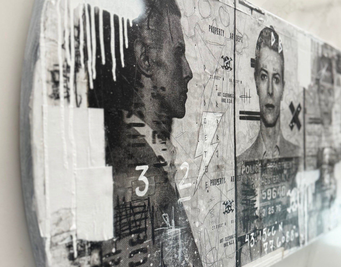 David Bowie Mugshot — I.XXVI