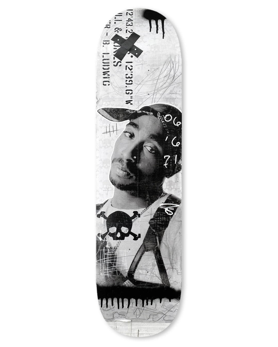 Tupac Shakur Skate Deck // IV.XXIII
