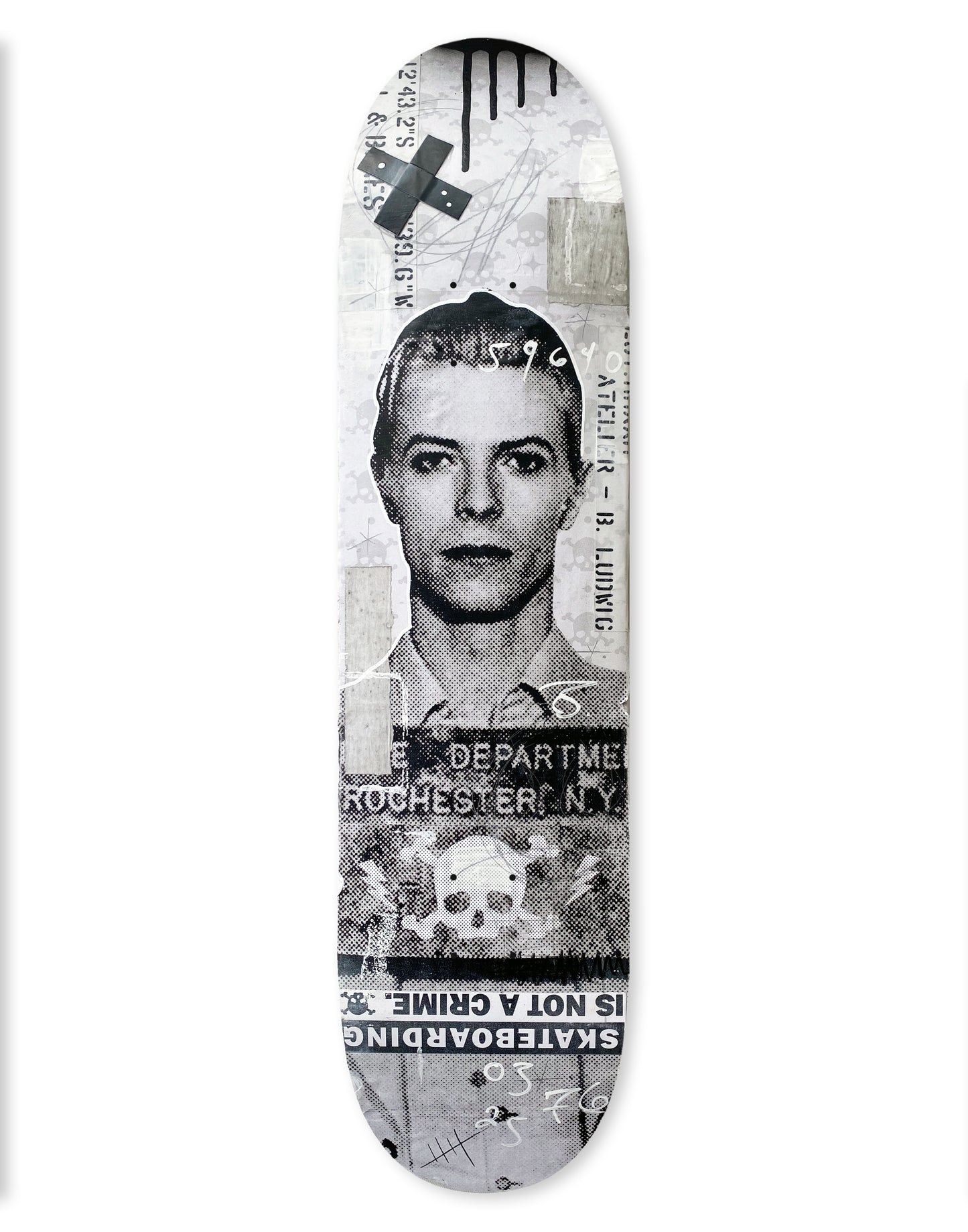 David Bowie Skate Deck // 8.22